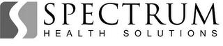 S SPECTRUM HEALTH SOLUTIONS trademark