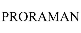 PRORAMAN trademark