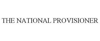 THE NATIONAL PROVISIONER trademark