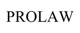 PROLAW trademark