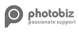 P PHOTOBIZ PASSIONATE SUPPORT trademark