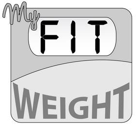 MY FIT WEIGHT trademark