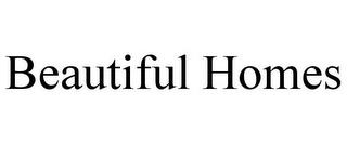 BEAUTIFUL HOMES trademark