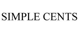 SIMPLE CENTS trademark