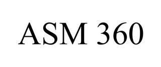 ASM 360 trademark