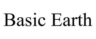 BASIC EARTH trademark