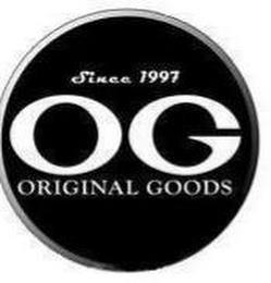 SINCE 1997 OG ORIGINAL GOODS trademark