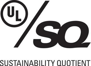 UL SQ SUSTAINABILITY QUOTIENT trademark