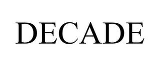 DECADE trademark