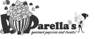 POPARELLA'S GOURMET POPCORN AND TREATS! trademark