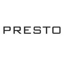 PRESTO trademark