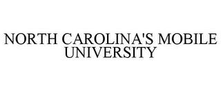 NORTH CAROLINA'S MOBILE UNIVERSITY trademark