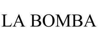 LA BOMBA trademark