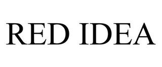 RED IDEA trademark