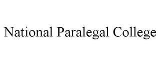 NATIONAL PARALEGAL COLLEGE trademark