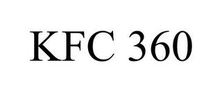 KFC 360 trademark