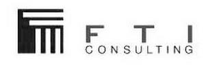 FTI CONSULTING trademark