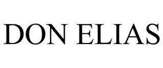 DON ELIAS trademark