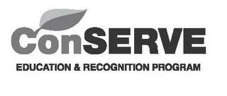 CONSERVE EDUCATION & RECOGNITION PROGRAM trademark