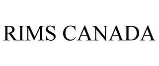 RIMS CANADA trademark