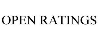 OPEN RATINGS trademark