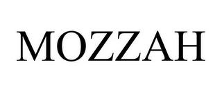 MOZZAH trademark