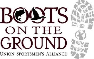 BOOTS ON THE GROUND UNION SPORTSMEN ALLIANCE trademark