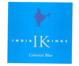 INDIA IK KINGS CELESTIAL BLUE trademark