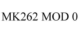 MK262 MOD 0 trademark