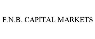 F.N.B. CAPITAL MARKETS trademark