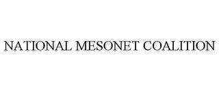 NATIONAL MESONET COALITION trademark