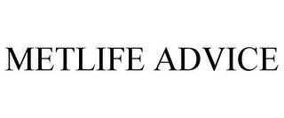 METLIFE ADVICE trademark