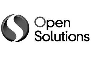 S OPEN SOLUTIONS trademark