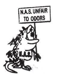 N.A.S. UNFAIR TO ODORS trademark