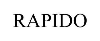 RAPIDO trademark