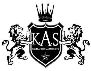 KAS KICKZ AFICIONADO SOCIETY trademark