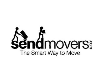 SENDMOVERS.COM THE SMART WAY TO MOVE trademark