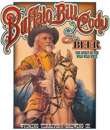 BUFFALO BILL CODY BEER THE SPIRIT OF THE WILD WILD WEST WYOMING TERRITORY BREWING CO. trademark