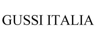 GUSSI ITALIA trademark