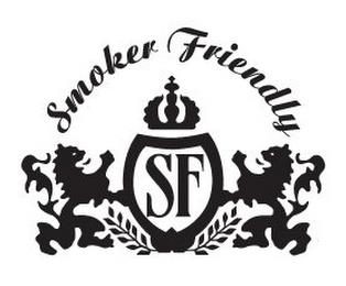 SMOKER FRIENDLY SF trademark