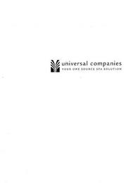 UNIVERSAL COMPANIES YOUR ONE SOURCE SPA SOLUTION trademark