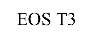 EOS T3 trademark