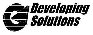 DEVELOPING SOLUTIONS trademark