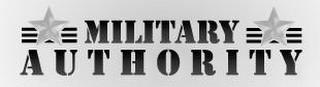 MILITARY AUTHORITY trademark