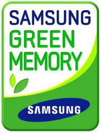 SAMSUNG GREEN MEMORY SAMSUNG trademark