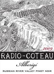 2009 RADIO-COTEAU ALBERIGI RUSSIAN RIVER VALLEY PINOT NOIR trademark