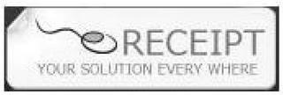 E RECEIPT YOUR SOLUTION EVERY WHERE trademark