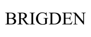 BRIGDEN trademark