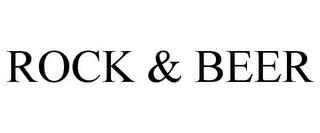 ROCK & BEER trademark