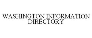 WASHINGTON INFORMATION DIRECTORY trademark